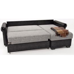 Диван угловой Рейн Дарк Симпл дельфин