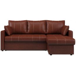 Диван угловой Риммини Эйхель кожаный