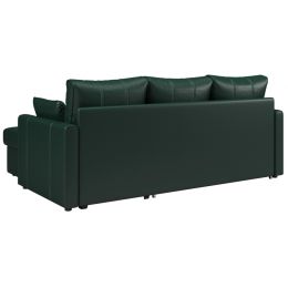 Диван угловой Риммини Верде кожаный