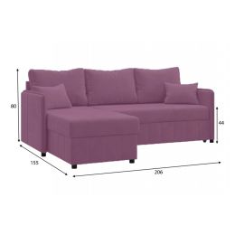 Диван угловой Саймон Violet