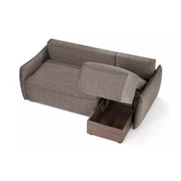 Диван угловой Солана пантограф бежевый