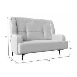 Кухонный диван Неаполь 2 White