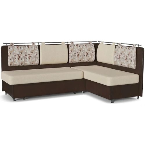 Кухонный диван Сюрприз (Лагуна) Микс Beige угловой