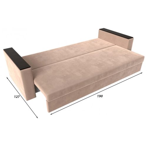 Диван Атланта Light без столика Plush Beige