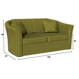 Диван детский Лира Сountry Green