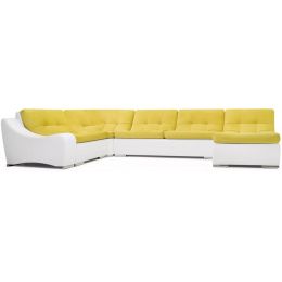Диван модульный угловой Монреаль-3 Plush Yellow