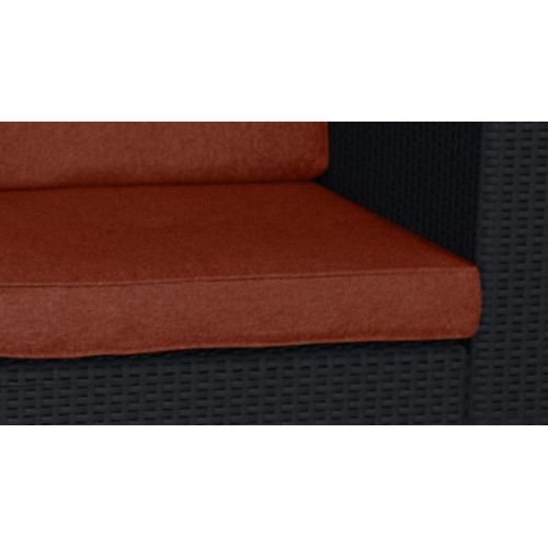 Диван прямой IDEA LUX 3 терракотовый
