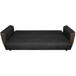 Диван прямой Лира Люкс Black