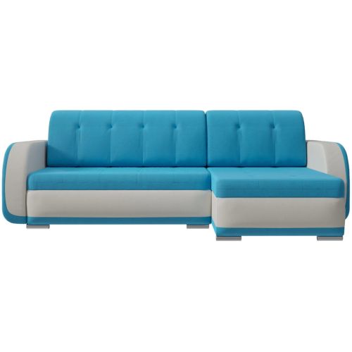 Диван угловой Генри (Агата) Blue Еврокнижка