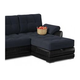 Диван угловой Император 2 Dark Blue дельфин