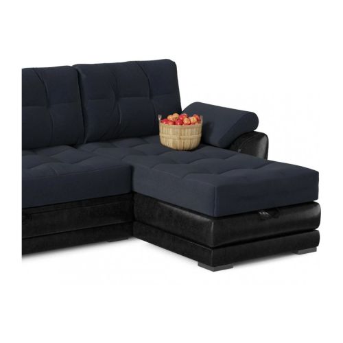 Диван угловой Император 2 Dark Blue дельфин