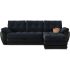 Диван угловой Император 2 Dark Blue дельфин