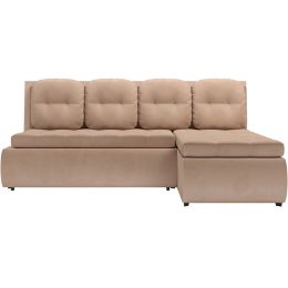 Диван угловой Кормак Велюр Beige