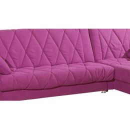 Диван угловой Сити-2 Candy Fuksia