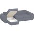 Диван угловой Валери Plush Grey