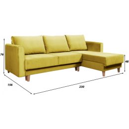 Диван угловой Юстин 2 Дизайн 2