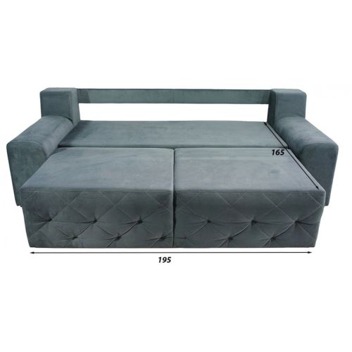 Диван Вегас Plush Grey