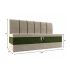 Кухонный диван Энигма Вельвет Beige Green
