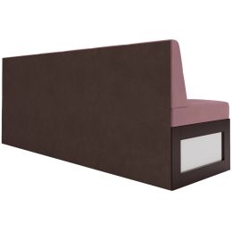 Кухонный диван Нойс Велюр Пудра