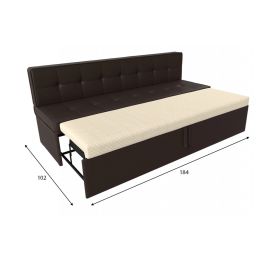 Кухонный диван Техас Коричневый