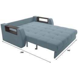 Диван Барон-3 Plush Light Блу