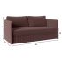 Диван детский Джуниор Plush Brown