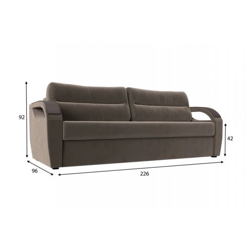 Диван Форсайт Plush Brown