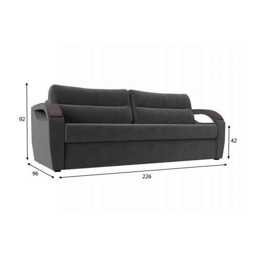 Диван Форсайт Plush Grey