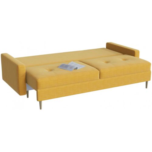 Диван прямой Белфаст Yellow пантограф