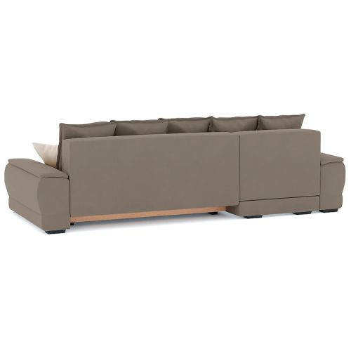 Диван угловой Nordviks (Модерн) Plush Light Brown - Beige