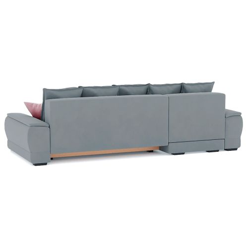 Диван угловой Nordviks (Модерн) Plush Light Grey - Пасти