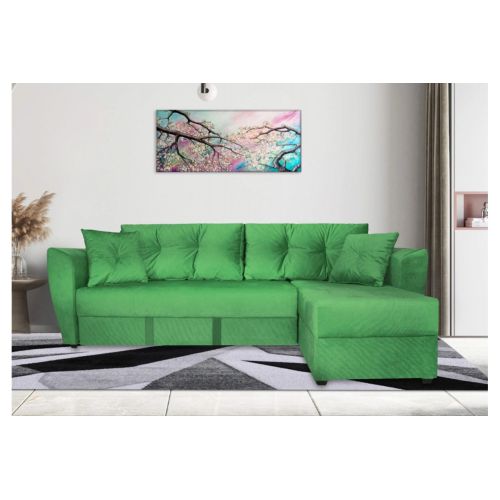 Диван угловой Амстердам Green