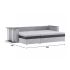 Диван угловой Атланта Сountry Light Grey со столиком
