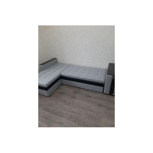 Диван угловой Атланта Сountry Light Grey со столиком