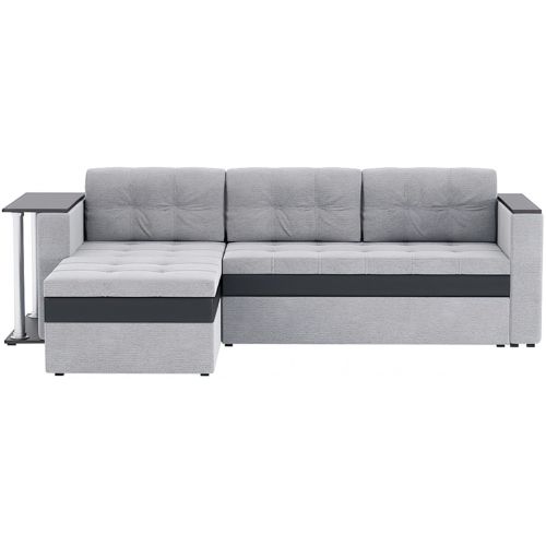 Диван угловой Атланта Сountry Light Grey со столиком