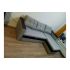 Диван угловой Атланта Сountry Light Grey со столиком