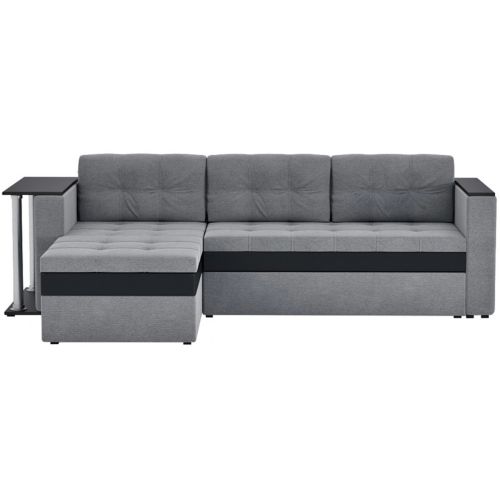 Диван угловой Атланта Сountry Light Grey со столиком