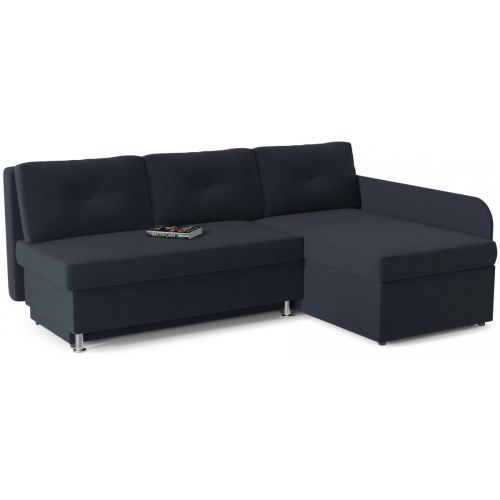 Диван угловой Бруно Dark Blue еврокнижка