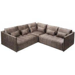 Диван угловой Чилетти Лонг Coffee