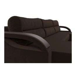 Диван угловой Форсайт Вельвет Brown