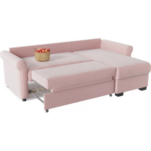 Диван угловой Рейн Flamingo дельфин