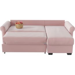 Диван угловой Рейн Flamingo дельфин