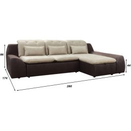 Диван угловой Стефан Дизайн 1