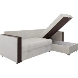 Диван угловой Техас Вельвет Бархат Beige