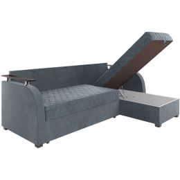 Диван угловой Токио Велюр Grey