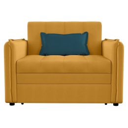 Кресло-кровать Виола Plush Yellow