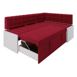 Кухонный диван Гамбург Кордрой Red