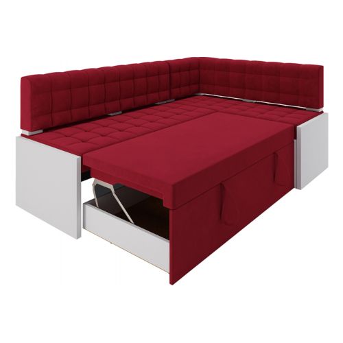 Кухонный диван Гамбург Кордрой Red