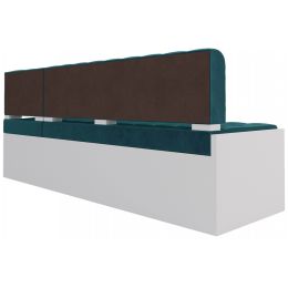 Кухонный диван Гамбург Вельвет Бархат Океан