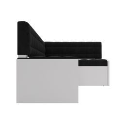 Кухонный диван Гамбург Велюр Black